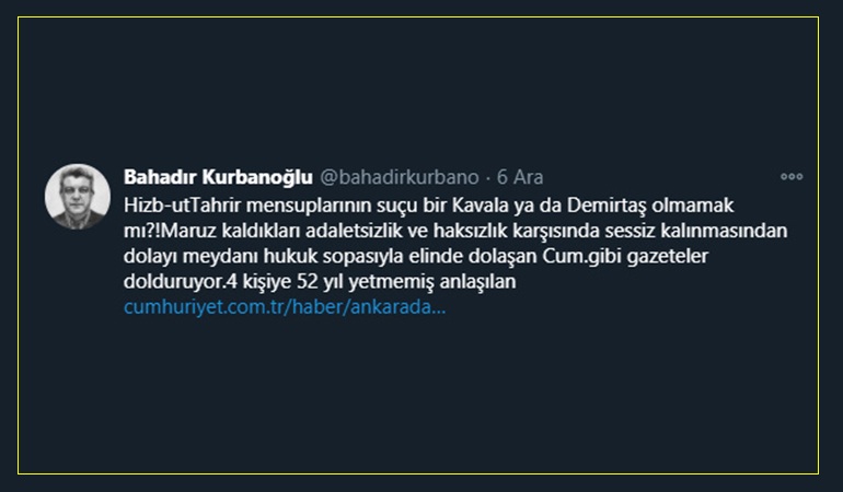 Bahadır Kurbanoğlu, Gelecek Partisi