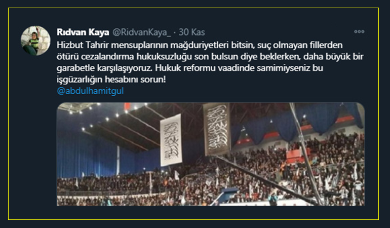 Özgür-Der Genel Başkanı Rıdvan Kaya